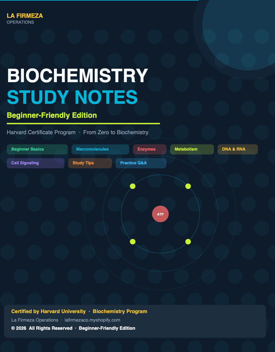 La Firmeza Biochemistry Visual Edition